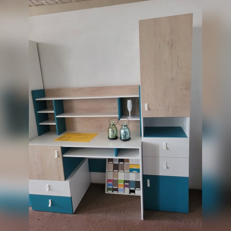segment młodzieżowy Planet 250cm-wyprzedaż-od ręki
