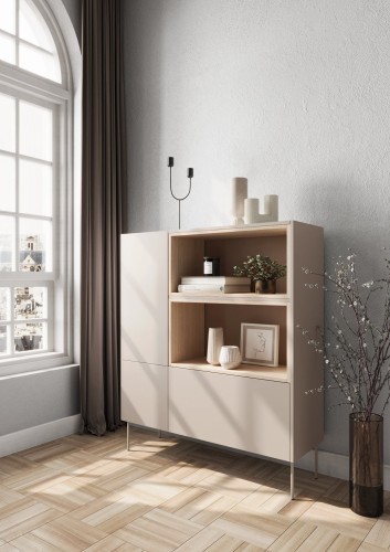 DESIN Komoda Wysoka 120 2D1SZ cashmere_dąb nagano_miniaranż_fixed.jpg