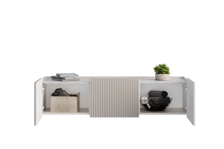 MALMI Szafka RTV 150 2D1SZ wisząca_cashmere_czarny_5.jpg