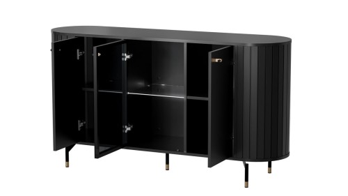 ZA3 Komoda 150 2d1w OTWARTA LED BLACK.jpg