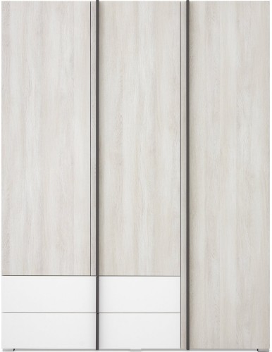 Szafa-Remo-3-drzwiowa-Dąb Wilton Biały/Biały Lux/Antracyt.jpg